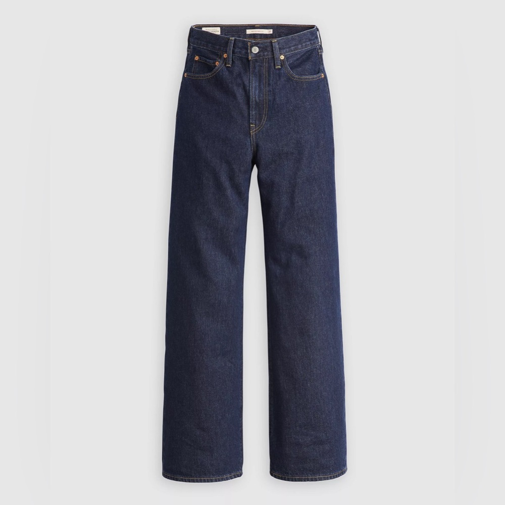 Levi's Ribcage Wide Leg Dark Indigo Jeans